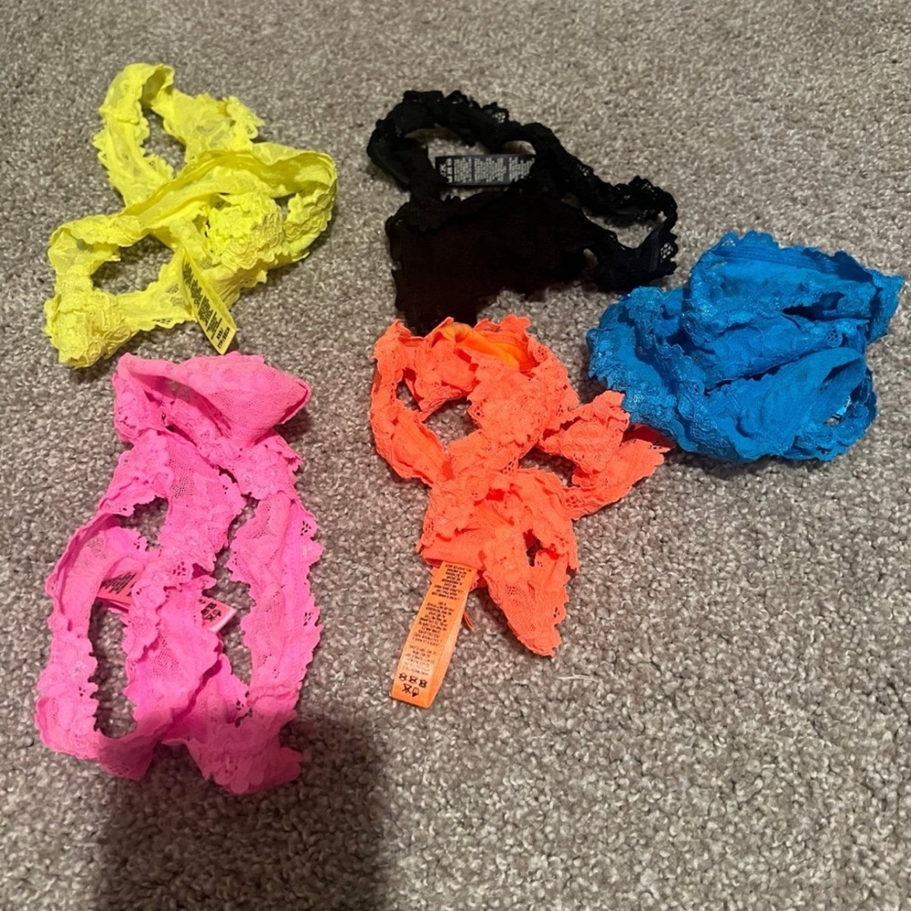 Skims lace thong bundle